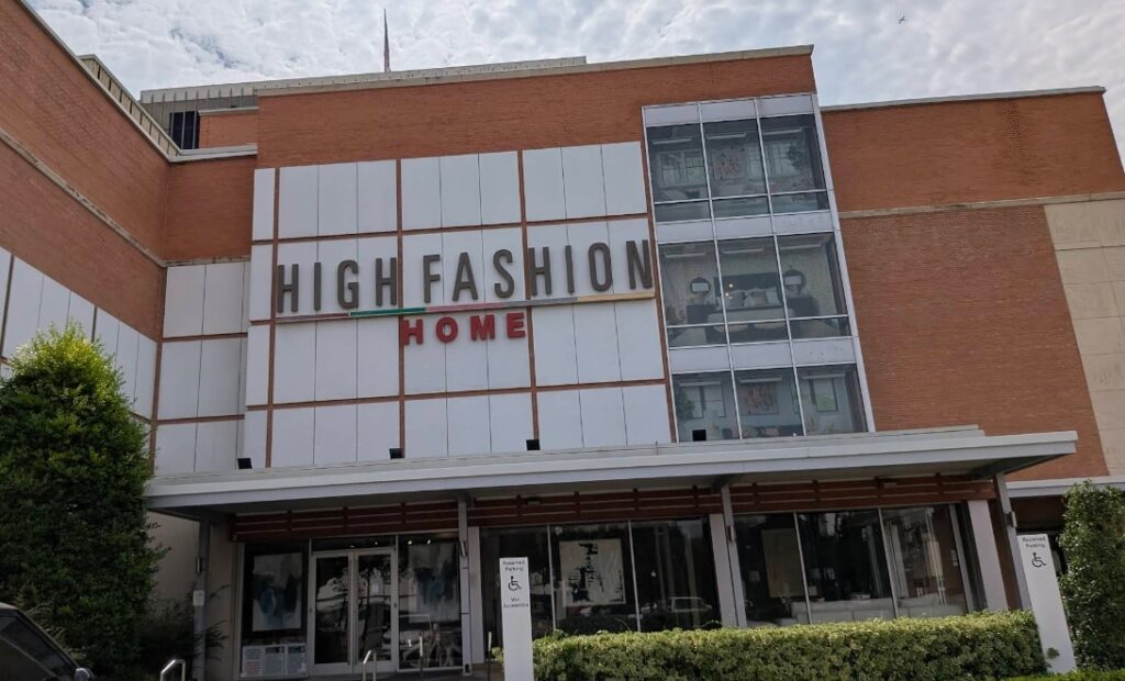 High Fashion furniture stores in Houston.